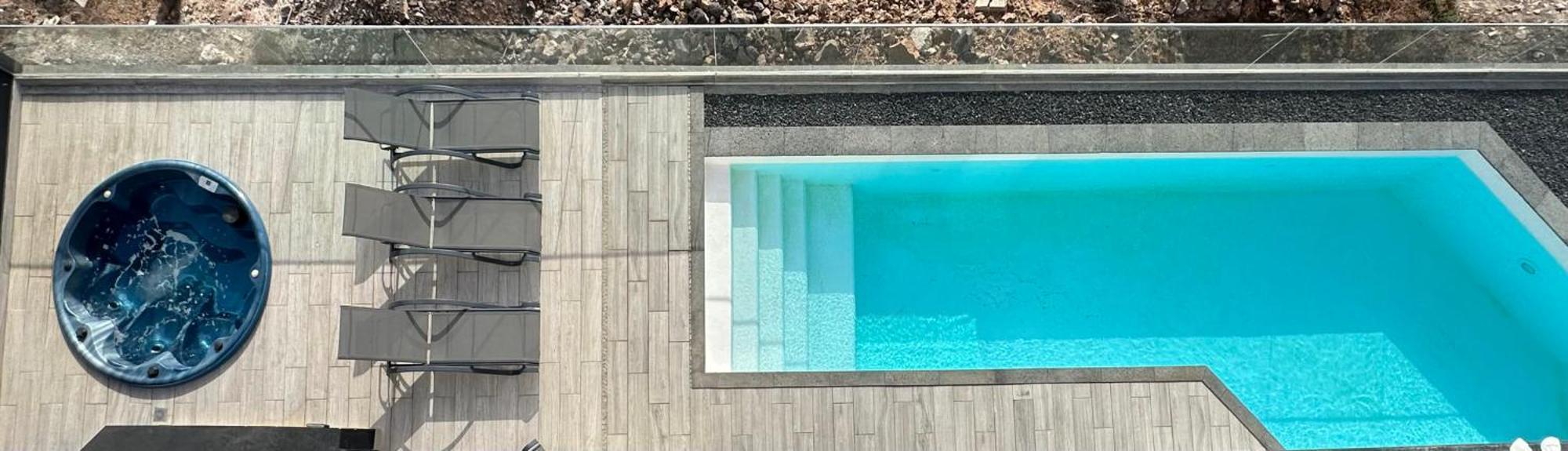 Villa Poseidon Corralejo With Private Heated Pool, Sauna And Stunning Volcano Views By Amazzzing Travel Екстериор снимка